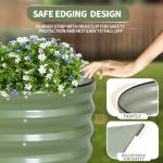 Galvanized 8x2 Metal Raised Garden Bed Kit