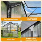 Vingli 6x10 FT Heavy Duty Outdoor Greenhouse