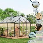 Takywep 6×10FT Outdoor Heavy-Duty Greenhouse