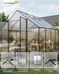 8x12 FT Outdoor Greenhouse with Roof Vent