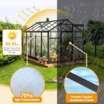 Vingli 6x10 FT Heavy Duty Outdoor Greenhouse