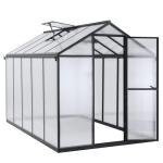 Aoodor 6x10 Ft Walk-in Greenhouse with Lockable Door