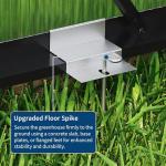 Spacious 6x10 FT Outdoor Greenhouse with Vent