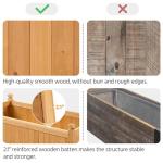 Wooden Raised Garden Bed Planter Box - 46" x 23.5