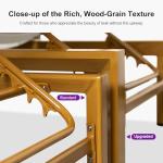 PURPLE LEAF Extra Wide Patio Chaise Lounge Set of 2 Outdoor Lounger French PE Rattan Lounge Chair with Reclining Adjustable Backrest for Pool Garden Beach and Backyard White and Grey