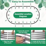 Galvanized Raised Garden Bed Kit - 2 Pack