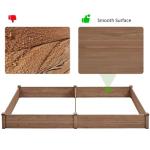 Yaheetech 8x4ft Wooden Raised Garden Bed Planter