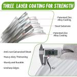 AmazStove 4x2 Galvanized Raised Garden Bed Kit