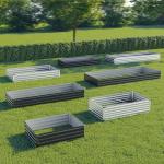 Galvanized Raised Garden Bed Planter Box Kit