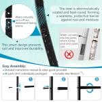 Rustproof Metal Garden Arch Trellis for Climbing Plants