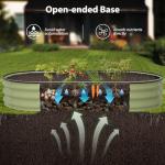 Winpull 6x3 Galvanized Raised Garden Bed Kit