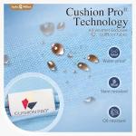 Sophia & William Patio Furniture Sets for 7 with Fire Pit Table 45", Outdoor Patio Furniture Set 8 Pcs, Convesation Set with 4 x High Heavy Sofa Chairs, 1x3-Seat Sofa, for Porch Poolside Grey