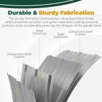 Galvanized Raised Garden Bed Kit for Vegetables