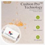 Sophia & William Patio Furniture Set with Fire Pit Table, Outdoor Conversation Sets 5 Seats Clearance with 45" Gas Fire Pit Table x 1, 3-seat Sofa x 1, Swivel Chair x 2 for Porch Lawn, Beige