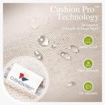 Sophia & William Patio Furniture Set with Fire Pit Table, 4 PCS Metal Outdoor Conversation Set with Fire Pit Table, 2 Swivel Chairs,3-Seater Couch for Outdoor Seating, Backyard, Porch(Beige)