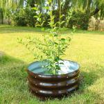 3-Pack Round Galvanized Raised Garden Bed Kit