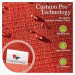 Sophia & William Patio Furniture Set, 4 Piece Metal Outdoor Conversation Set with 3-Seater Outdoor Couch, 2 Swivel Chairs, 1 Coffee Table for Outdoor Seating, Backyard, Porch(Red)