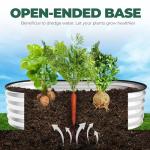 Galvanized Raised Garden Bed Kit for Vegetables
