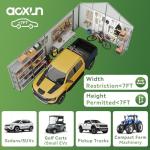 Aoxun Large Metal Storage Shed with Doors & Windows