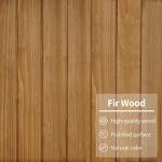 MCombo Large Outdoor Storage Shed with Adjustable Shelves