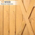 VINGLI Extra Large Wooden Outdoor Storage Shed