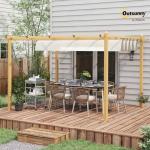 Retractable Pergola Canopy for Outdoor Spaces