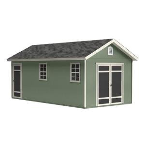 Fairfax 10x20 Wooden Storage Shed for Gardening