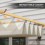Retractable Pergola Canopy for Outdoor Spaces