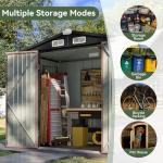 Aoxun 6x4 FT Outdoor Garden Storage Shed