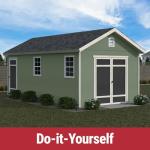 Fairfax 10x20 Wooden Storage Shed for Gardening