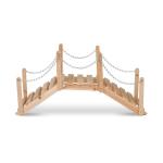 Cedar Wood Garden Bridge with Side Rails