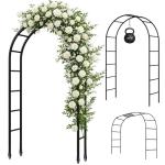 Heavy-Duty Metal Garden Arch for Climbing Plants