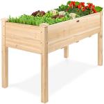 Elevated Wooden Raised Garden Bed Planter Box
