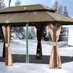 Domi Support Post for Gazebo Stability