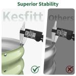 Kesfitt 4x2x1 FT Galvanized Steel Garden Bed