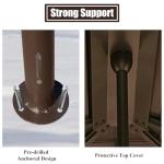 Domi Support Post for Gazebo Stability