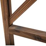 79in Wooden Garden Arbor Arch Trellis for Climbing Vines