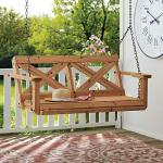 Cedar Porch Swing for Your Backyard Retreat