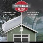 Fairfax 10x20 Wooden Storage Shed for Gardening