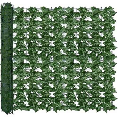 Artificial Ivy Privacy Wall Screen - 40x120 Inches