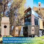 Cedar Bird Houses for Bluebirds and Wrens