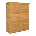 Outvita Waterproof Outdoor Storage Shed with Shelves