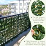 Artificial Ivy Privacy Wall Screen - 40x120 Inches