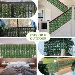 Artificial Ivy Privacy Wall Screen - 40x120 Inches