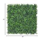 12 Piece Boxwood Hedge Panels for Privacy