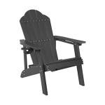 LUE BONA Weather Resistant Adirondack Chair with Cup Holder