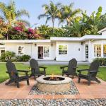 LUE BONA Folding Adirondack Chairs Set of 2