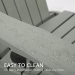 Adirondack Chairs Set of 2 with Cup Holders