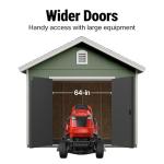 Fairfax 10x20 Wooden Storage Shed for Gardening