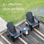 Adirondack Chairs Set of 2 with Cushions